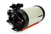 Celestron EdgeHD 9.25-inch optical tube assembly with CGE dovetail, Schmidt-Cassegrain reflector telescope for astrophotography.
