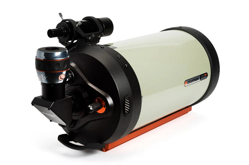 Celestron EdgeHD 9.25-inch optical tube assembly with CGE dovetail, Schmidt-Cassegrain reflector telescope for astrophotography.