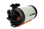 Celestron EdgeHD 11-inch optical tube assembly with CGE dovetail mount, Schmidt-Cassegrain reflector telescope for astrophotography and astronomy.