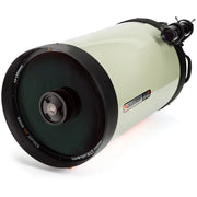 Celestron EdgeHD 14-inch Schmidt-Cassegrain optical tube assembly with CGE dovetail mount, showing the sleek telescope design.