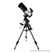 Celestron RASA 6-inch Rowe-Ackermann Schmidt Astrograph OTA with optical tube assembly and mounting rings.