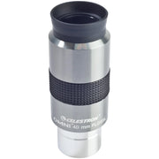Celestron Omni 1.25-inch 40mm eyepiece for telescopes, featuring a wide lens and adjustable focus for clear stargazing.