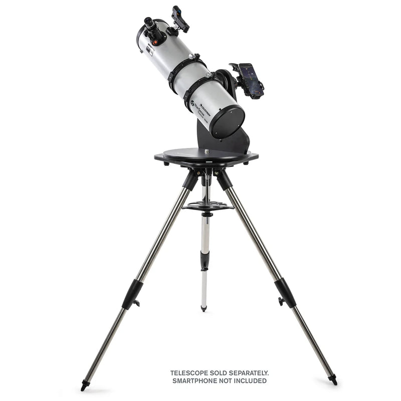 Celestron Tripod for StarSense Explorer Tabletop Dobsonian telescope, sturdy mount with adjustable height for stargazing.