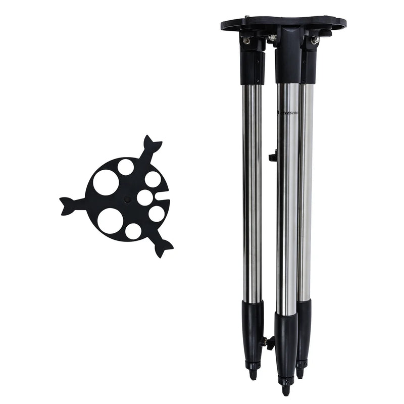 Celestron Tripod for StarSense Explorer tabletop Dobsonian telescope, sturdy mount with adjustable legs for stable viewing.