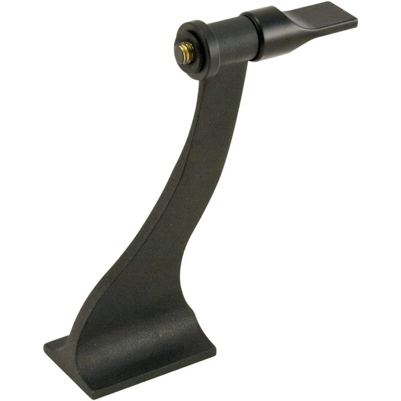 Celestron binocular tripod adapter mounted on a tripod, designed for secure attachment of Celestron binoculars for stable viewing.