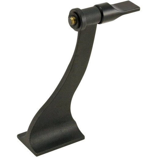 Celestron binocular tripod adapter mounted on a tripod, designed for secure attachment of Celestron binoculars for stable viewing.