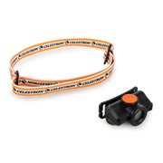 Celestron Night Vision Red Headlamp with adjustable strap and red LED light for hands-free illumination during outdoor activities.
