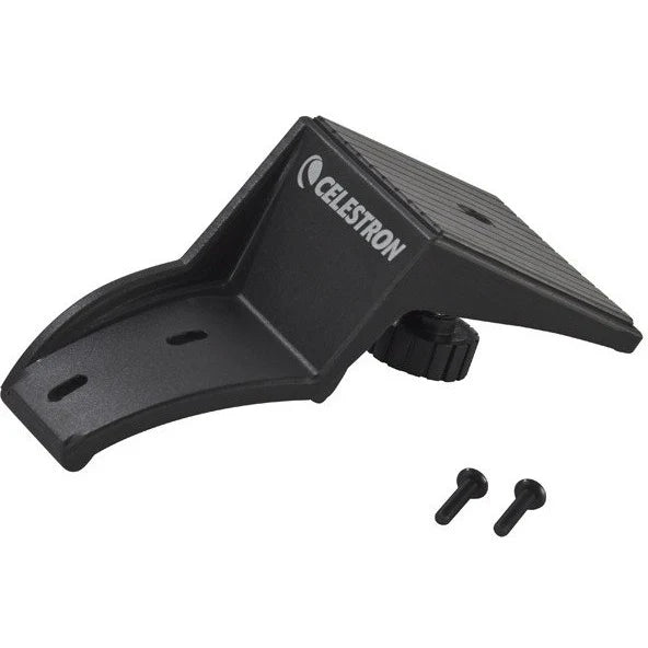 Celestron Piggyback Mount attached to a NexStar telescope, securely holding a camera or accessory for astrophotography.
