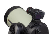 Celestron Piggyback Mount for NexStar 5, 6, 8 telescopes with camera attachment for astrophotography accessories.