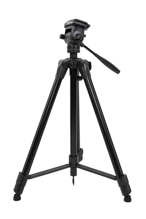 Celestron Ultima Pan Tilt Head Tripod for telescope mounts, sturdy metal tripod with adjustable pan and tilt for precise positioning