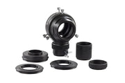 Celestron Deluxe Off-Axis Guider for astrophotography, featuring precise alignment and adjustable components.