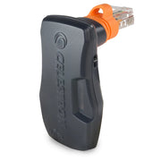 Celestron SkyPortal WiFi Module for telescope control, small black accessory with Celestron branding and connection ports