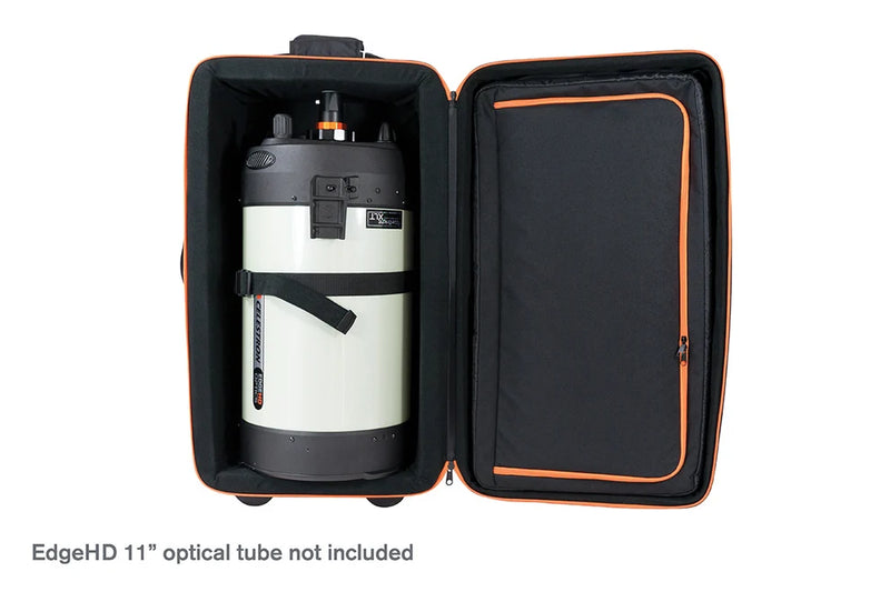 Celestron Deluxe carrying case for NexStar 8 and 9.25/11 telescopes, protecting and transporting optical tube assemblies.
