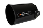 Celestron 8-inch aluminum dew shield with cover cap, telescope accessories for protecting and shielding the telescope from dew.