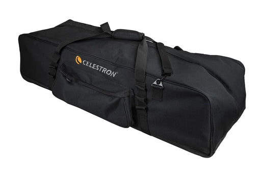 Celestron small/medium telescope soft case in black, designed for 40-inch telescopes, with padded exterior and zipper closure.