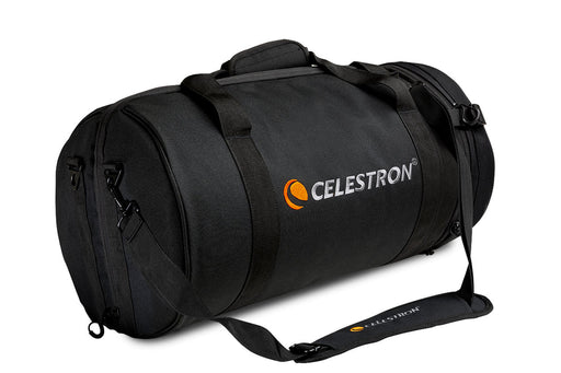 Celestron padded soft case for 8-inch telescopes, providing protective storage for Celestron accessories and optics.