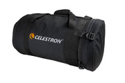 Celestron padded soft case for 8-inch optical tube assembly telescope, durable black fabric with zipper closure.