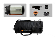 Celestron padded soft case for 8-inch telescope optical tube assembly, protective accessory for Celestron telescopes.