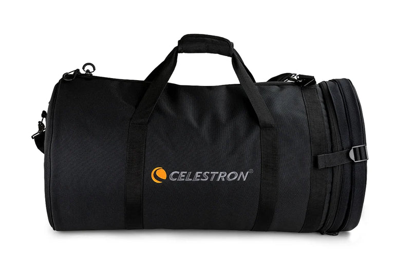 Celestron padded soft case for 11-inch optical tube assembly telescope, protective accessory bag for Celestron telescopes.