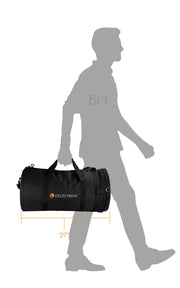 Celestron padded soft case for 11-inch OTAs telescope, black protective carrying bag with zipper and handle for easy transport.
