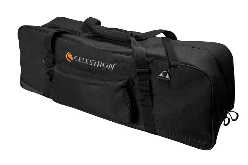 Celestron small/medium tripod soft case, 34-inch, black protective carrying bag for telescope accessories.