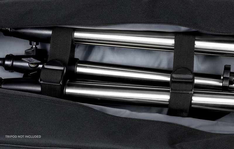 Celestron 34-inch small and medium tripod soft case for telescope accessories, featuring padded protection and durable zipper.