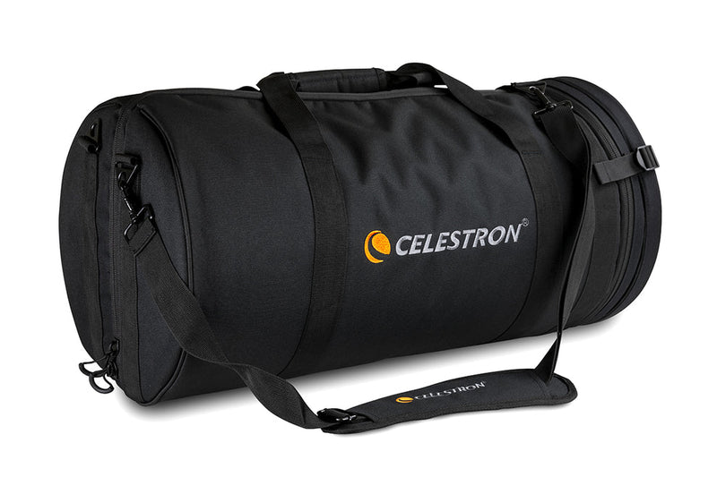 Celestron padded soft case for 9.25-inch telescope OTAs, providing protection and easy carrying for telescope accessories.