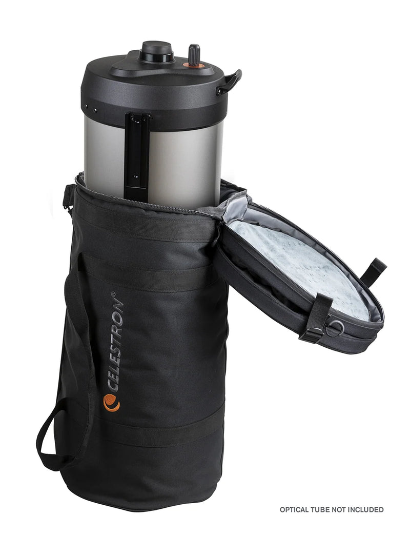 Celestron padded soft case for 9.25-inch telescope optical tubes, designed to protect and carry Celestron accessories.