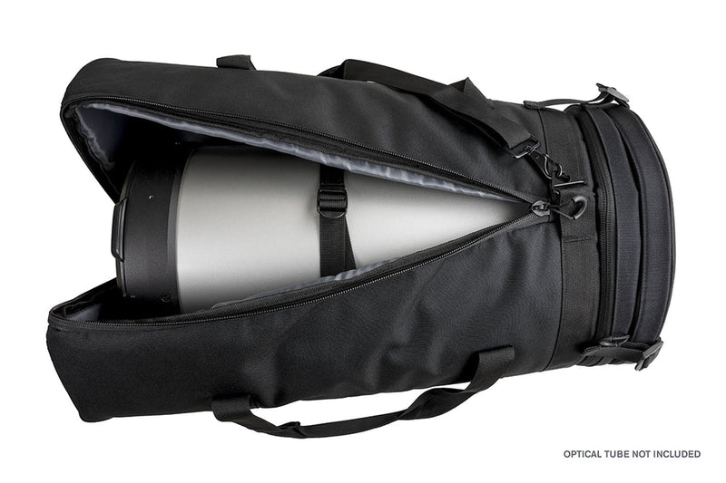 Celestron padded soft case for 9.25-inch telescope OTAs, designed for protection and easy transport of telescope accessories.