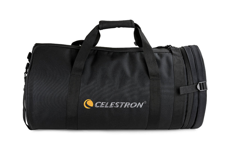 Celestron padded soft case for 9.25-inch telescope OTAs, providing protective storage for accessories and equipment.