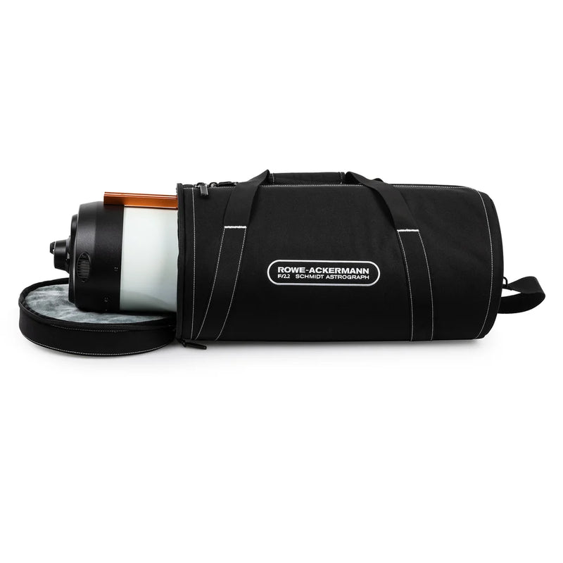 Celestron padded soft case for 6-inch RASA telescope, protective accessory bag with zippered closure and carrying handle.