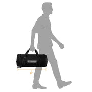 Celestron padded soft case for 6-inch RASA telescope, black protective accessory bag with zipper closure.