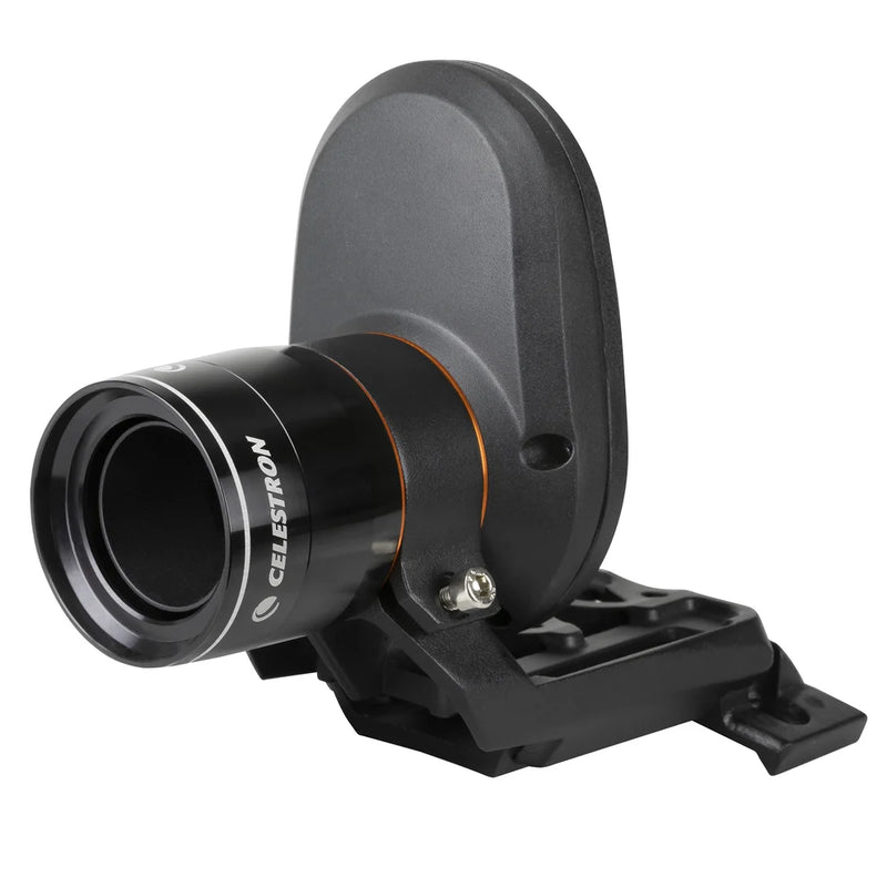 Celestron StarSense AutoAlign System V2 accessory for telescopes, showing the device with mounting components and user interface.