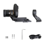 Celestron StarSense AutoAlign System V2 accessory for telescope alignment, featuring a compact device with connection ports and user interface.