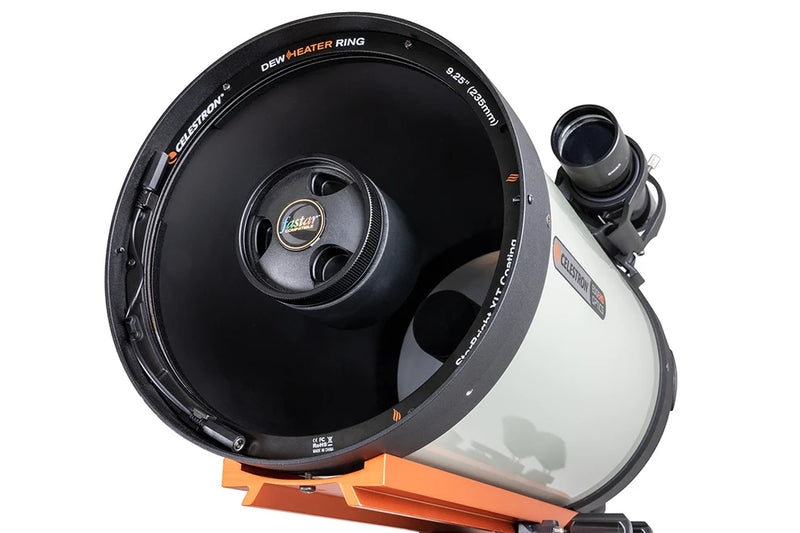 Celestron 9.25-inch dew heater ring for telescope accessories, designed to prevent moisture buildup during stargazing sessions.
