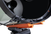 Celestron 11-inch dew heater ring for telescopes, accessory to prevent dew buildup during astronomy observations.