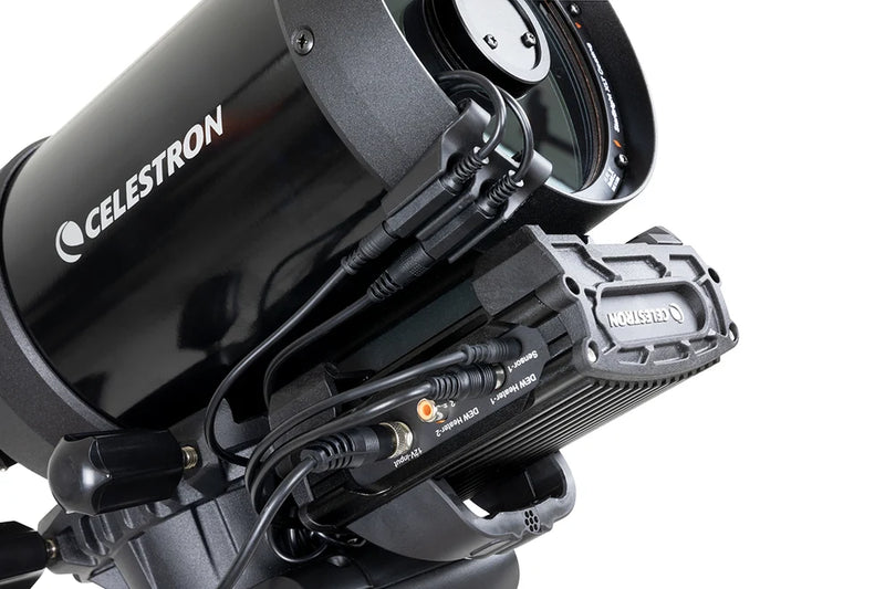 Celestron 5-inch dew heater ring for telescope accessories, designed to prevent dew buildup during stargazing sessions.