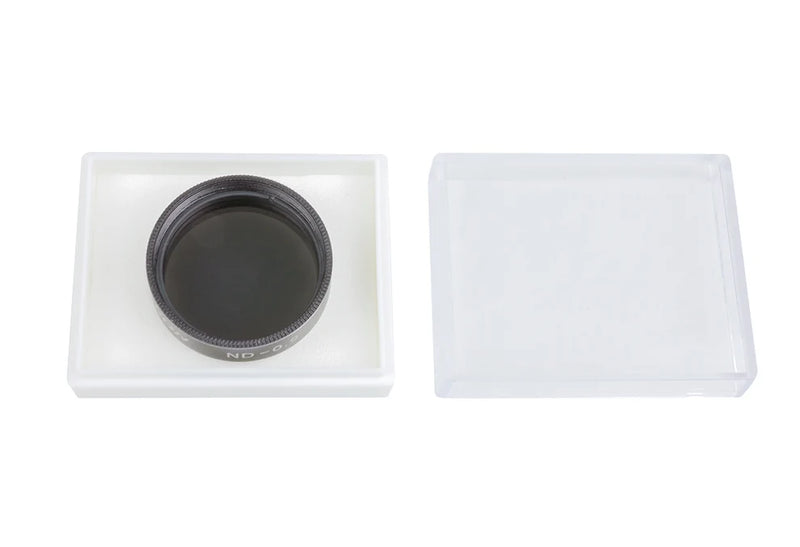 Celestron 1.25-inch neutral density filter for telescopes, reducing light for enhanced viewing and astrophotography.