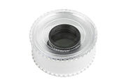 Celestron 1.25-inch Variable Polarizer filter for telescopes, adjustable for reducing glare and enhancing viewing clarity.