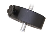 Celestron Counterweight Advanced VX 11 lb for telescope mount, shown on tripod in an astrophotography setup.