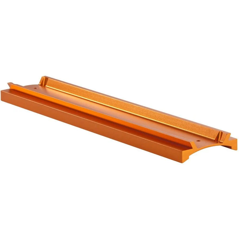 Celestron 11-inch wide dovetail plate for CGEM and CGX mounts, used for attaching telescopes securely.