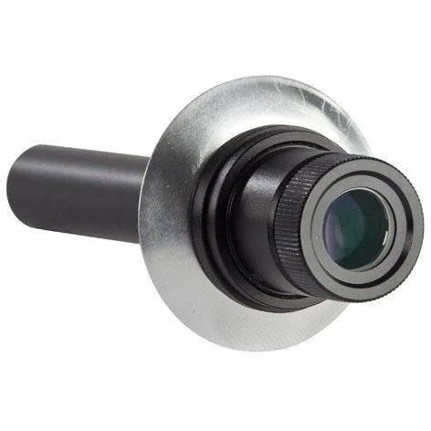Celestron Polar Finder for CG-4 Omni Mount, a compact astronomical alignment tool with clear measurement markings and mounting bracket.