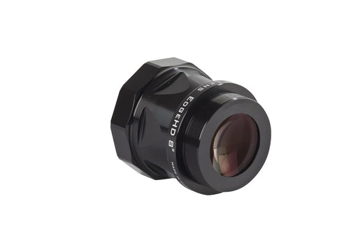 Celestron .7x Reducer Lens for EdgeHD 800 telescope, showing the compact optical accessory with lens elements and mounting hardware.