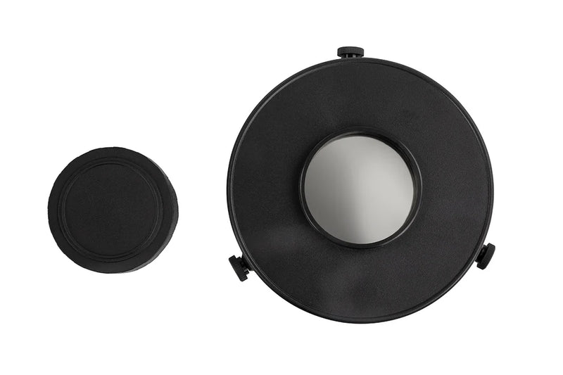 Celestron EclipSmart Solar Filter for StarSense LT80AZ telescope, designed for safe solar viewing and astrophotography.