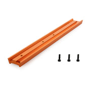 Celestron narrow 6-inch dovetail plate for RASA telescopes, mounted on AVX mount, with a sleek metal rail and mounting holes.