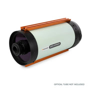 Celestron narrow 6-inch dovetail plate for RASA AVX mounts, top view showing mounting rail for telescope attachment.