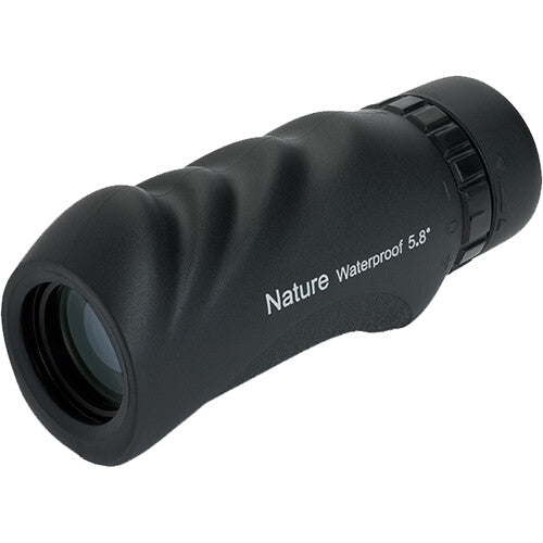 Celestron Nature 10x25 monocular with compact design and rubberized grip for outdoor wildlife observation.