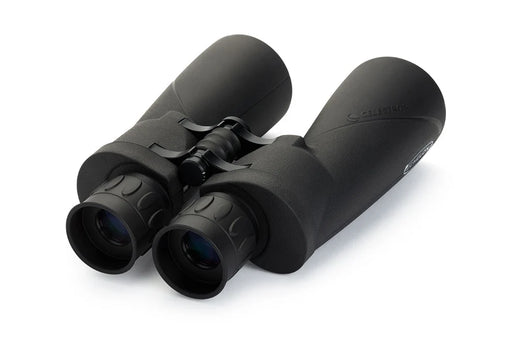 Celestron Echelon 20x70 Porro binoculars showing large lenses and sturdy body for high magnification viewing of distant objects