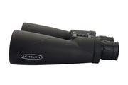 Celestron Echelon 20x70 Porro binoculars showing the large objective lenses and classic binocular design for outdoor viewing.