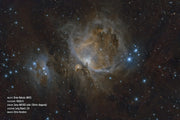 Celestron RASA 6-inch Rowe-Ackermann Schmidt Astrograph OTA with astrophotography of M42 nebula using IMX183C camera